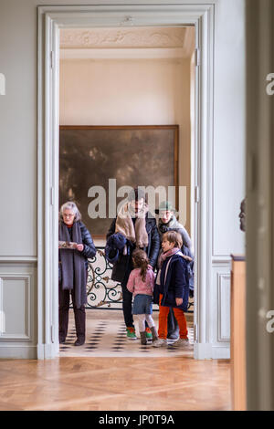 Paris, France - le 3 mars, 2016 : Musée Rodin. Le Musée Rodin a été fondée en 1919 à l'Hôtel Biron sur la rue de Varenne. Banque D'Images