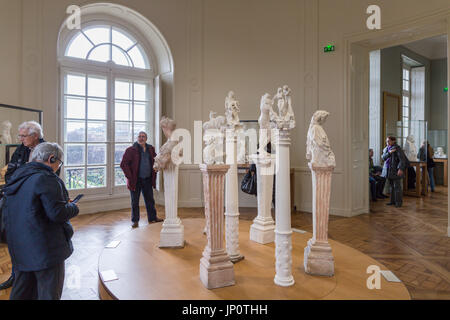 Paris, France - le 3 mars, 2016 : Musée Rodin. Le Musée Rodin a été fondée en 1919 à l'Hôtel Biron sur la rue de Varenne. Banque D'Images