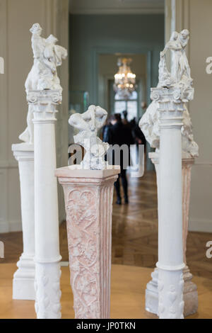 Paris, France - le 3 mars, 2016 : Musée Rodin. Le Musée Rodin a été fondée en 1919 à l'Hôtel Biron sur la rue de Varenne. Banque D'Images