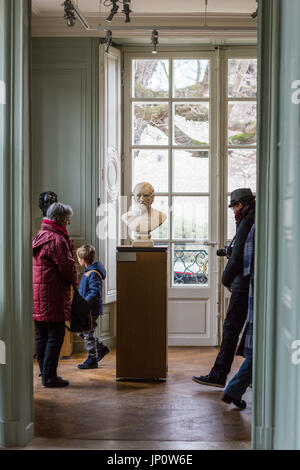 Paris, France - le 3 mars, 2016 : Musée Rodin. Le Musée Rodin a été fondée en 1919 à l'Hôtel Biron sur la rue de Varenne. Banque D'Images