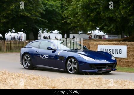 Goodwood Festival of Speed 2017 - Jour 1 - Goodwood Hillclimb comprend : Ferrari GTC 4 Lusso Où : Chichester, Royaume-Uni Quand : 29 Juin 2017 Crédit : Michael Wright/WENN.com Banque D'Images