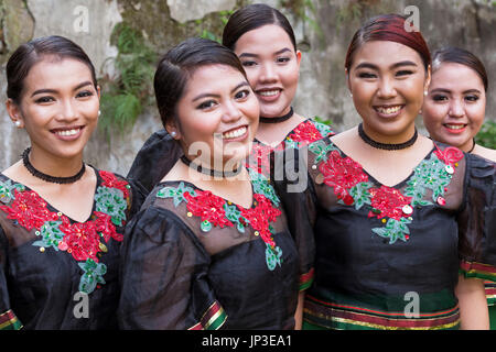 Choir la concurrence, Fort Santiago, Intramuros, Manille, Philippines Banque D'Images