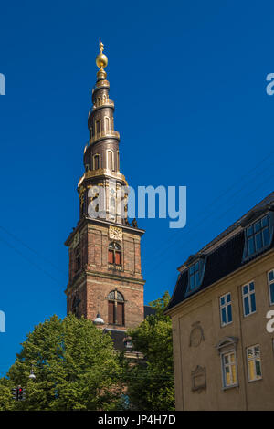 L'église de Notre Sauveur, Copenhague, Danemark Banque D'Images