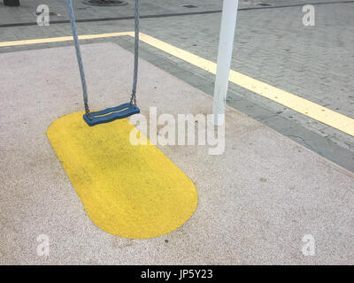 Chaîne vide fluctuations de jeux pour enfants Banque D'Images
