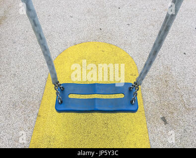 Chaîne vide fluctuations de jeux pour enfants Banque D'Images