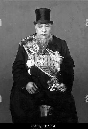 PAUL KRUGER (1825-1904) à sa quatrième comme iPresident inauguation de la République d'Afrique du Sud en 1898 Banque D'Images