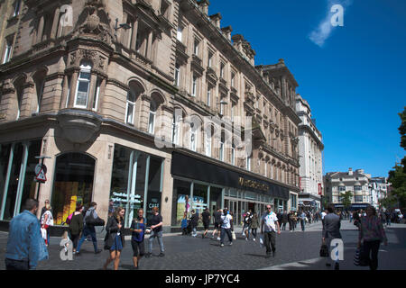 Marks and Spencer direction Liverpool Liverpool Merseyside England st seigneur Banque D'Images