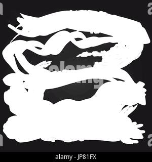 Tableau français avec l'affiche de la Tour Eiffel et des éléments décoratifs, vector illustration Illustration de Vecteur