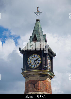 Tour de l'horloge de Skegness Banque D'Images