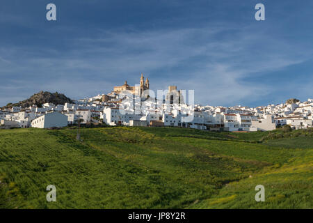 Espagne, Andalousie, Cadix Région Province, ville, Olvera Banque D'Images