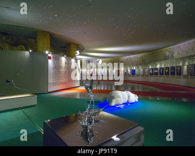 Beijing World Art Museum, Galerie Millenium Millenium Monument, Chine, Banque D'Images