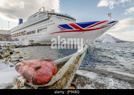 Bateau de croisière Oriana Banque D'Images