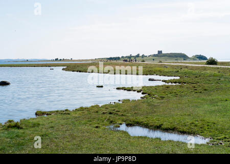 - Kalø Kalø slot château ruines près de Aarhus - Danemark - Suède Banque D'Images