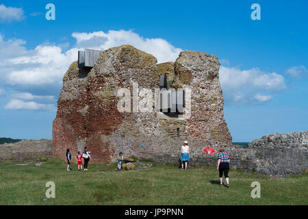 - Kalø Kalø slot château ruines près de Aarhus - Danemark - Suède Banque D'Images