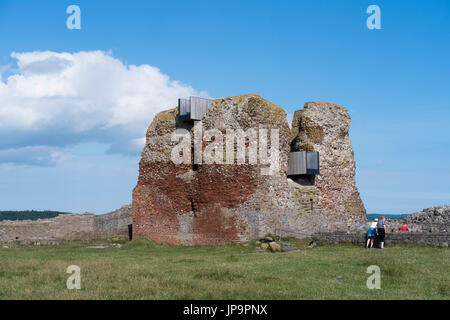 - Kalø Kalø slot château ruines près de Aarhus - Danemark - Suède Banque D'Images