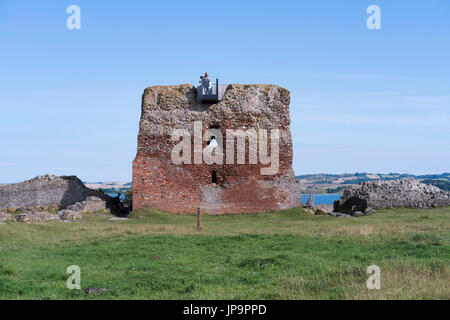 - Kalø Kalø slot château ruines près de Aarhus - Danemark - Suède Banque D'Images