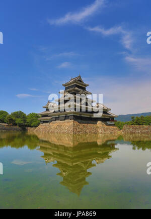 Le Japon,province de Nagano, Matsumoto City, Château de Matsumoto Banque D'Images