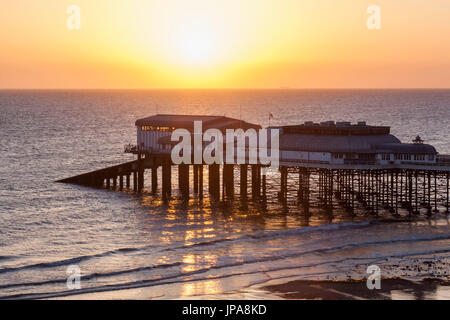 L'Angleterre, Norfolk, Cromer, Jetée de Cromer Banque D'Images