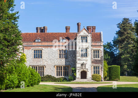 L'Angleterre, dans le Hampshire, Chawton, Chawton House et bibliothèque, une fois la maison de Jane Austen's frère Edward Austen Knight Banque D'Images