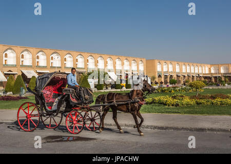 L'Iran, Ispahan, Ville de Naqsh-e Jahan Square, graphique Banque D'Images