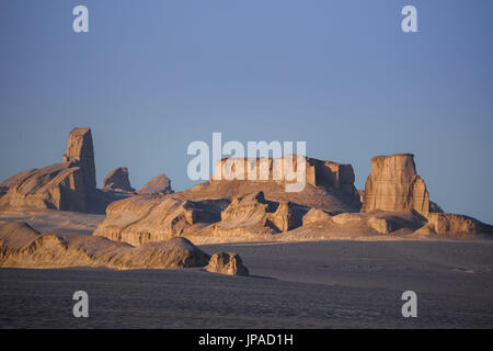 L'Iran, près de la ville de Kerman, Kalout région. Banque D'Images