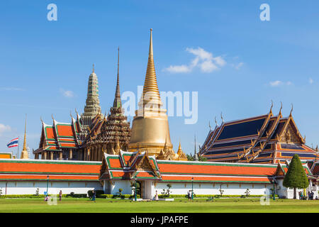 Thaïlande, Bangkok, le Grand Palais, Wat Phra Kaeo Banque D'Images