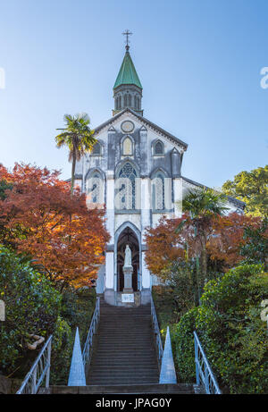Le Japon, Kyushu, Nagasaki, ville la plus ancienne de l'Église d'Oura, au Japon Banque D'Images