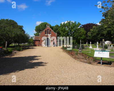 HASLAR ROYAL NAVAL CEMETERY Banque D'Images