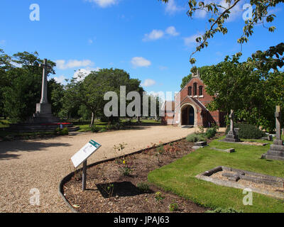 HASLAR ROYAL NAVAL CEMETERY Banque D'Images