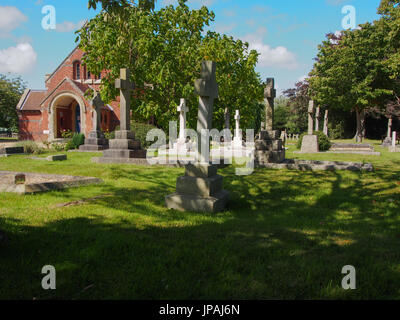 HASLAR ROYAL NAVAL CEMETERY Banque D'Images