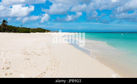 Aruba- Eagle Beach -Caraïbes Banque D'Images