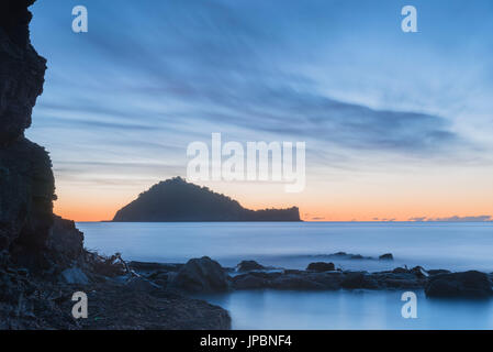 Gallinara Island, Alassio, province de Savone, Ligurie, Italie, Europe Banque D'Images