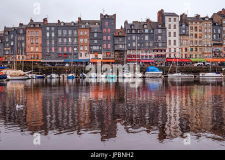 Honfleur, Lisieux arrondissement, département, Normandie, France, Europe Banque D'Images