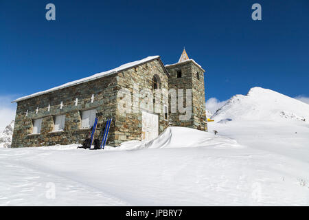 Le culte Clavalite (chamois, Valtournenche, province d'Aoste, vallée d'aoste, Italie, Europe) Banque D'Images