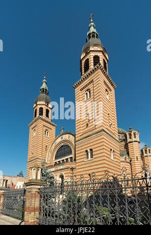 Cathédrale Orthodoxe de Sibiu, Roumanie Banque D'Images