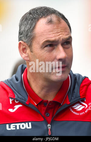 Paul Clement, Swansea City manager Banque D'Images
