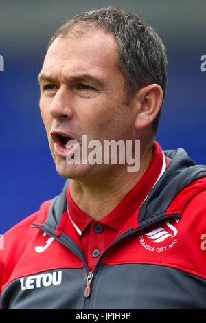 Paul Clement, Swansea City manager Banque D'Images