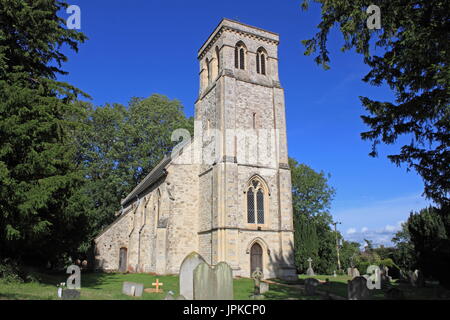 All Saints Church construit 1843, Church Lane, Dogmersfield, près de flotte, District de Hart, Hampshire, Angleterre, Grande-Bretagne, Royaume-Uni, UK, Europe Banque D'Images