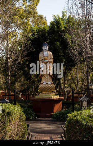 Statue de Bouddha au Temple Fo Guang Nan Tien Wollongong Australie Nouvelle Galles du Sud Banque D'Images