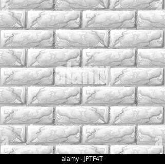 Mur de brique Seamless Texture Background Illustration de Vecteur