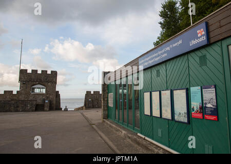 Le Collège de l'Atlantique de la RNLI Sauveteur Support Centre, St Donat's Castle, Vale of Glamorgan, Pays de Galles, Royaume-Uni. Banque D'Images