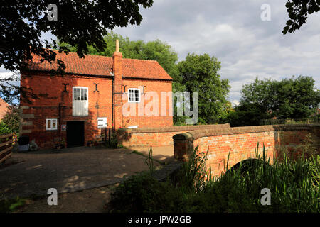 Moulin à eau dans Cogglesford ville Sleaford, Lincolnshire, Angleterre, RU Banque D'Images