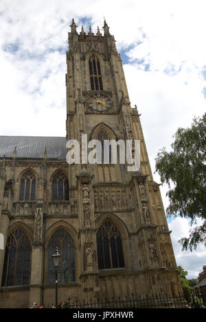 Beverley Minster est l'église paroissiale de Saint Jean et Saint Martin à Beverley East Yorkshire Banque D'Images