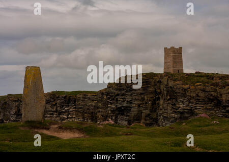 Marwick Head Orkney Banque D'Images