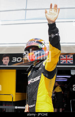 Budapest, Hongrie. 2 Août, 2017. 2 août 2017, Hungaroring, Budapest, Hongrie ; en saison de Formule Un test ; Robert Kubica (POL), Crédit : Action Plus Sport Images/Alamy Live News Banque D'Images