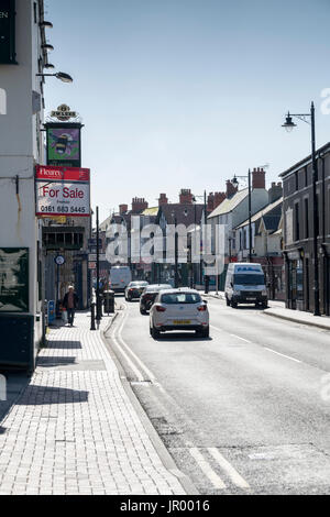 Market Street en Abergele North Wales Banque D'Images