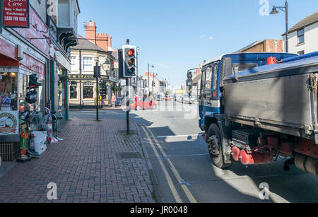 Market Street en Abergele North Wales Banque D'Images