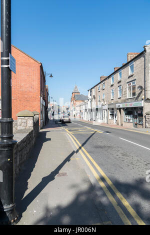 Market Street en Abergele North Wales Banque D'Images