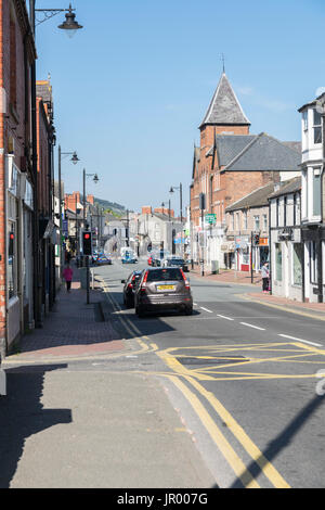 Market Street en Abergele North Wales Banque D'Images