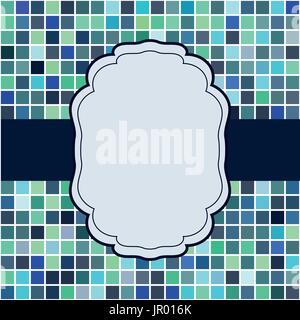 Cadre place pour texte invitation Illustration de Vecteur